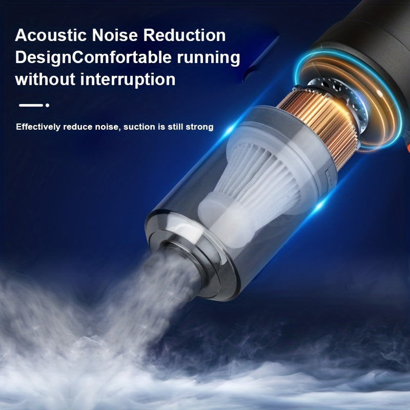 Cordless Car Vacuum Cleaner – Strong Suction Handheld & Portable