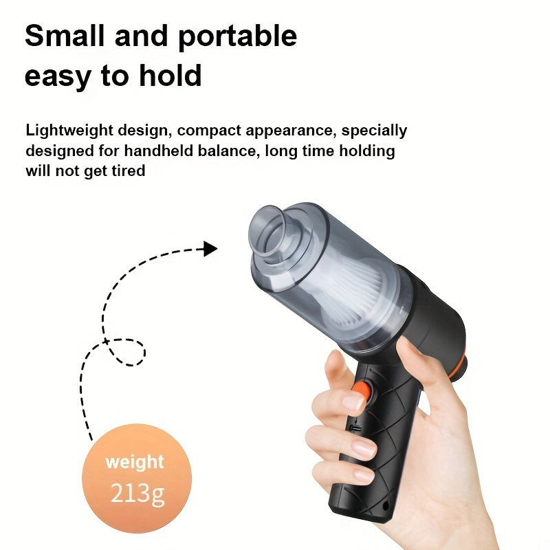 Cordless Car Vacuum Cleaner – Strong Suction Handheld & Portable