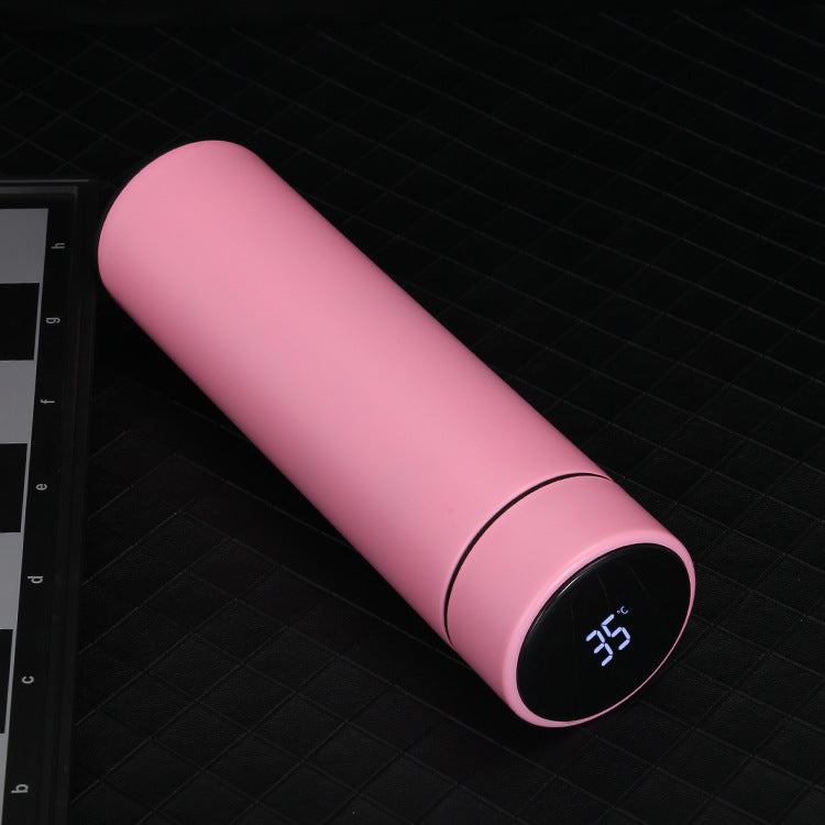 Smart Temperature Display Water Bottle – 500ml Vacuum Flask