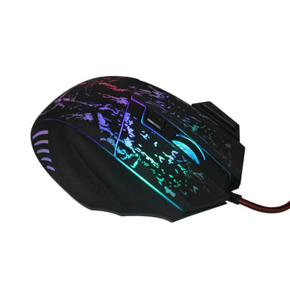 Ergonomic RGB Gaming Mouse – High Precision & Programmable Buttons