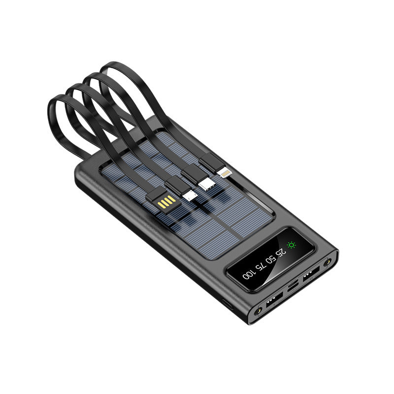 Portable Solar Power Bank – Solar & USB Charging Power Station (10k/20k mAh)