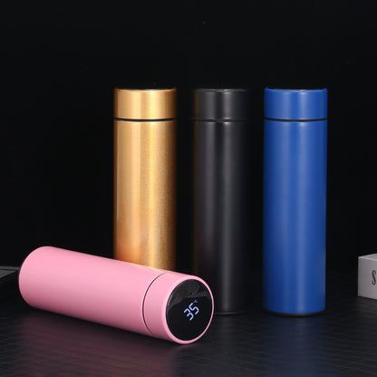 Smart Temperature Display Water Bottle – 500ml Vacuum Flask