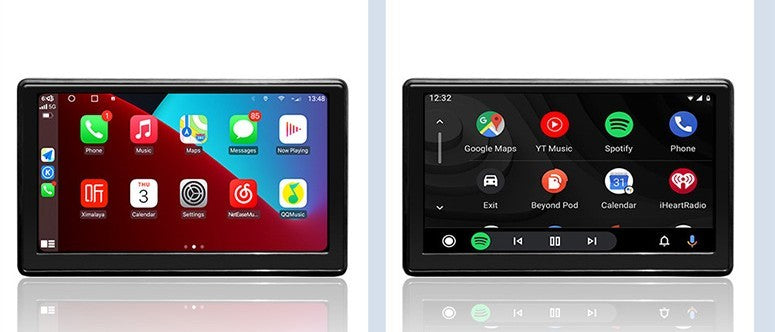 7-Inch Portable Smart Display with Wireless CarPlay & Android Auto