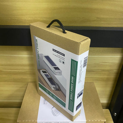 Portable Solar Power Bank – Solar & USB Charging Power Station (10k/20k mAh)