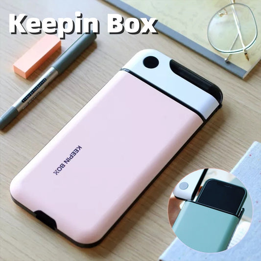 Self-Discipline Phone Lock Box with Timer for Focus & Productivity