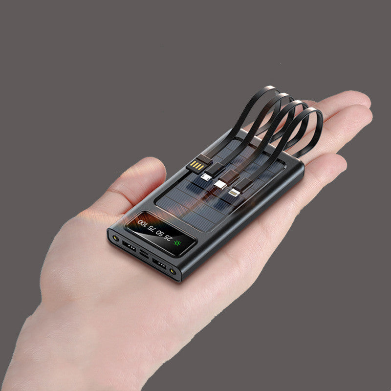 Portable Solar Power Bank – Solar & USB Charging Power Station (10k/20k mAh)