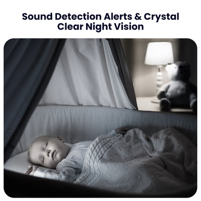 Indoor 3K Ultra HD Smart WiFi Security Camera