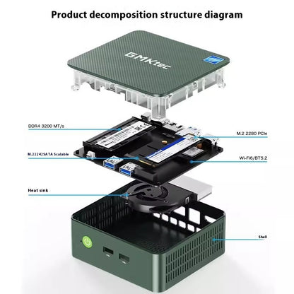 Compact Mini Gaming PC – Office & Gaming Ready