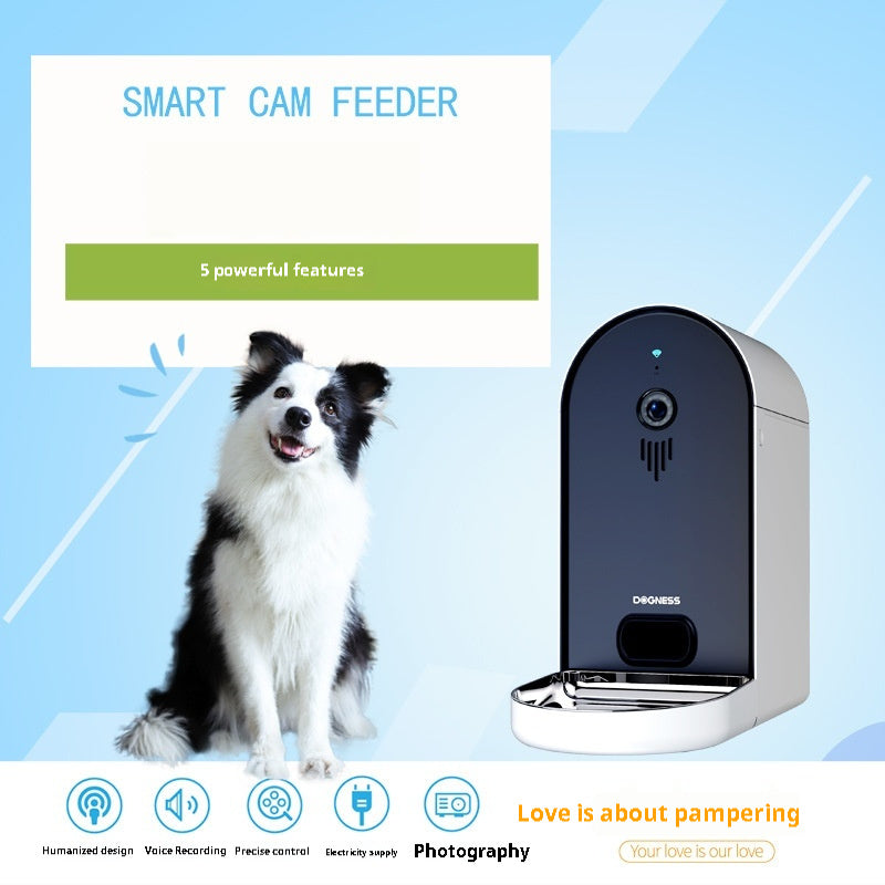 Smart Automatic Pet Feeder with Remote Monitoring