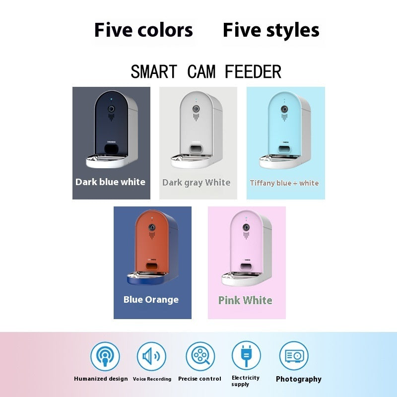 Smart Automatic Pet Feeder with Remote Monitoring