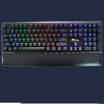 RGB Mechanical Gaming Keyboard – Tactile Switches & Wrist Rest