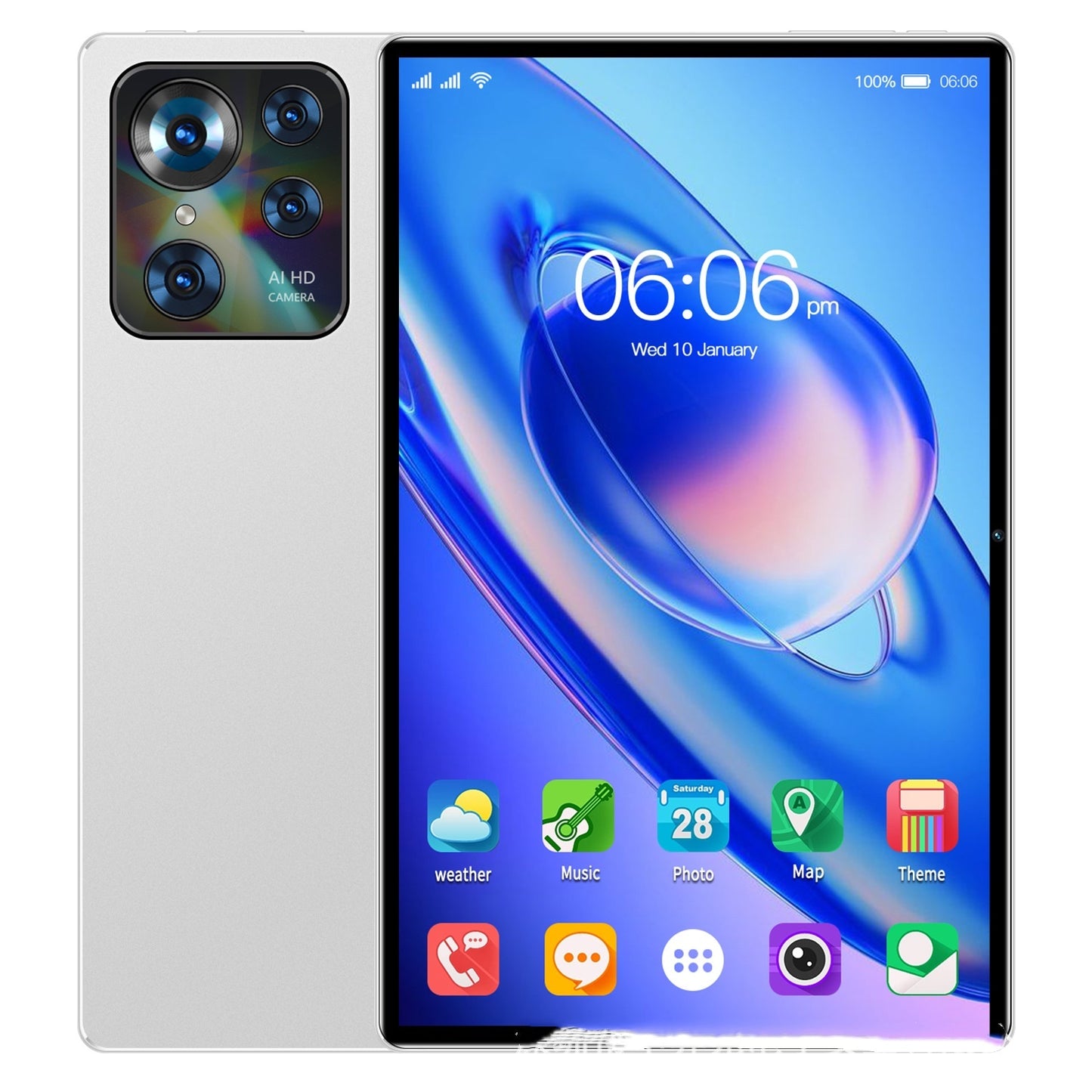 10‑inch Smart Tablet with Google Apps & Calling Capability