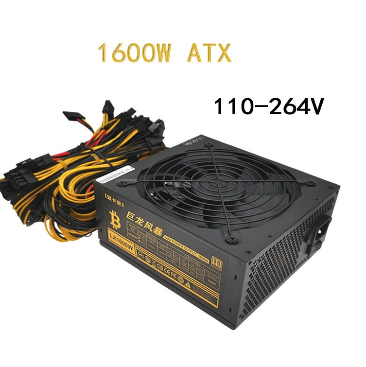 Universal High-Power ATX Power Supply (1600W/1800W/2000W) for Mining & Servers