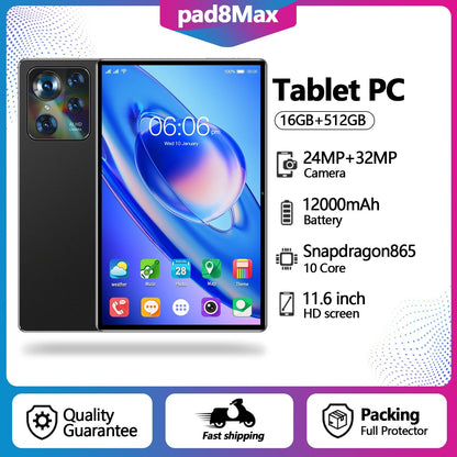 10‑inch Smart Tablet with Google Apps & Calling Capability