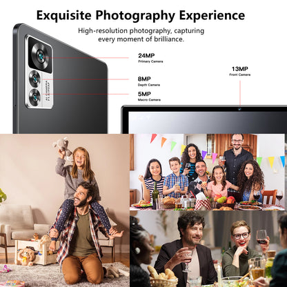 Tablet 10.1 Inch, Android 13 Tablet Quad Core 8GB RAM